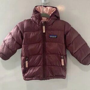 Patagonia hi loft purple baby girls winter jacket